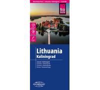 Carte routière - Lituanie & Kaliningrad | Reise Know How