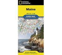Carte routière - Maine | National Geographic