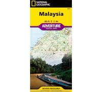 Carte routière - Malaisie | National Geographic