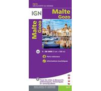 Carte routière - Malte & Gozo | IGN