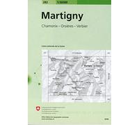 Carte routière : Martigny
