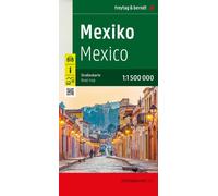 Carte routière - Mexique | Freytag & Berndt