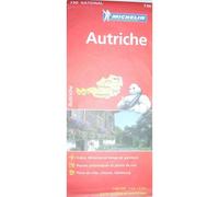Carte Routiere Michelin 730 National Autriche