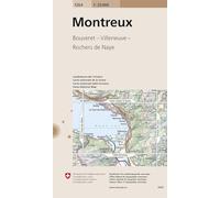 Carte routière : Montreux