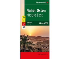 Carte routière - Moyen-Orient | Freytag & Berndt