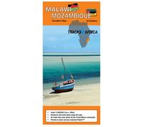 Carte routière - Mozambique et Malawi | Tracks4Africa