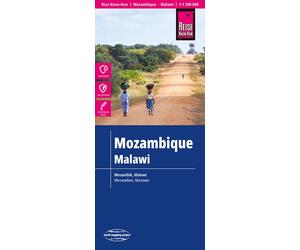 Carte routière - Mozambique & Malawi | Reise Know How