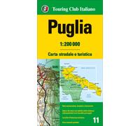 Carte routière n° 11 - Pouilles | Touring Club Italiano