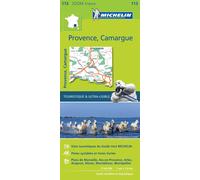 Carte routière n° 113 - Provence & Camargue - VERSION MURALE ET PLASTIFIEE | Michelin