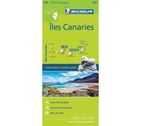 Carte routière n° 125 - Iles Canaries | Michelin - Zoom Espagne