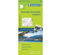 Michelin Carte Zoom Pyrénées Orientales, Andorre 1/150,000