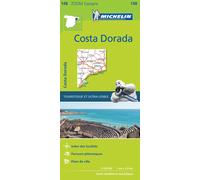Carte routière n° 148 - Costa Daurada | Michelin - Zoom Espagne