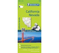 Carte routière n° 174 - Californie & Nevada (Etats-Unis) | Michelin