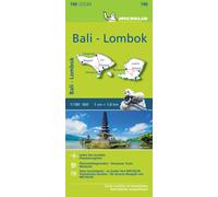 Carte routière n° 190 - Bali et Lombok | Michelin