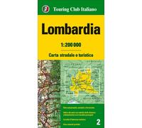 Carte routière n° 2 - Lombardie (Italie) | Touring Club Italiano-1/200 000