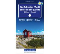 Carte routière n° 2 - Suède du Sud (ouest : Göteborg-Karlstad) | Kümmerly & Frey