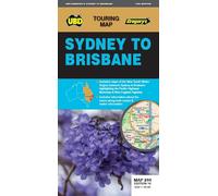 Carte routière n° 244 - Sydney à Brisbane | UBD Gregory's
