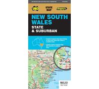 Carte routière n° 270 - New South Wales State & Suburban | UBD Gregory's