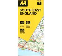 The AA – Carte routière – Sud-Est de l'Angleterre