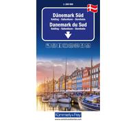 Carte routière n° 3 - Danemark Sud (Kolding, Copenhague, Bornholm) | Kümmerly Frey