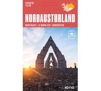 Carte routière n° 3 - Islande Nord-Est | Idnu