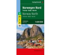 Carte routière n° 3 - Norvège Nord (autour de Narvik) | Freytag & Berndt - 2023