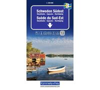 Carte routière n° 3 - Suède Sud-Est (Stockholm, Gotland) | Kümmerly & Frey