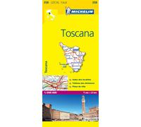 Carte routière n° 358 - Toscane | Michelin