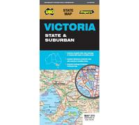 Carte routière n° 370 - Victoria State & Suburban | UBD Gregory's