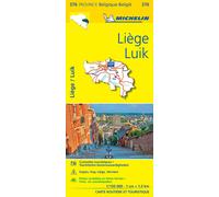 Carte routière n° 376 - Liège (Belgique) | Michelin