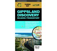 Carte routière n° 386 - Gippsland discovery (Victoria, Australie) | UBD Gregory's