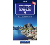Carte routière n° 4 - Norvège Centrale (de Bronnoysund à Narvik) | Kümmerly & Frey