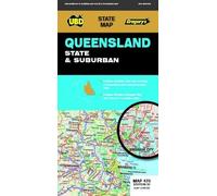 Carte routière n° 470 - Queensland State & Suburban | UBD Gregory's