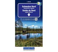 Carte routière n° 5 - Suède du Nord, Laponie suédoise | Kümmerly & Frey