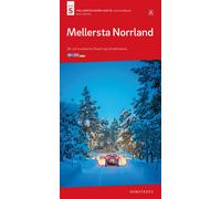 Carte routière n° 5 - Suède du Nord | Norstedts
