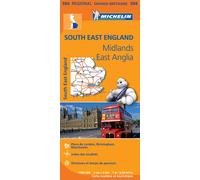 Carte routière n° 504 - Angleterre Sud-Est, Midlands & East Anglia | Michelin