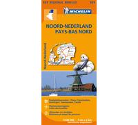 Carte routière n° 531 - Pays-Bas Nord | Michelin