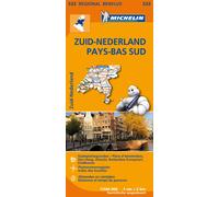 Carte routière n° 532 - Pays-Bas Sud | Michelin