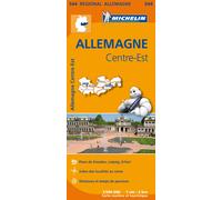 Michelin – Carte régionale Allemagne Centre-Est