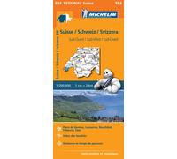 Carte routière n° 552 - Suisse sud-ouest | Michelin