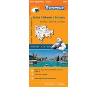 Carte routière n° 553 - Suisse Sud-Est | Michelin