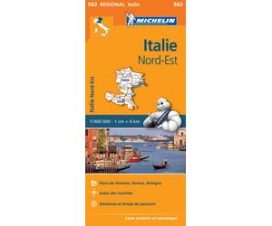 Carte routière n° 562 - Italie Nord-Est | Michelin
