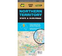 Carte routière n° 571 - Northern Territory State & Suburban | UBD Gregory's