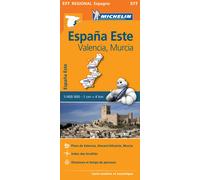 Carte routière n° 577 - Espagne Est (Région de Valence & Murcie) | Michelin