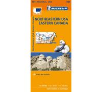 Carte routière n° 583 - Etats-Unis Nord-Est & Canada Est | Michelin