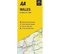 Carte routière n° 6 - Pays de Galles | AA Publishing