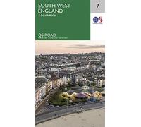 Carte routière n° 7 - Sud-ouest de l'Angleterre & sud du Pays de Galles | Ordnance Survey - Road