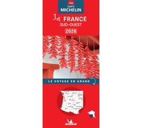 Michelin – Carte routière France Sud-Ouest 2026 – 1/500 000 – Zooms sur grandes agglomérations