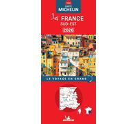 Carte routière n° 709 - 1/4 France - Sud-Est 2026 | Michelin