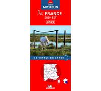 Carte routière n° 709 - 1/4 France - Sud-Est 2027 | Michelin